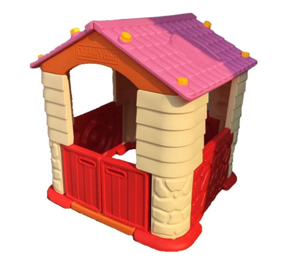 ส่งฟรี บ้านหลังคาแดง บ้านมีสุข ,บ้านของเล่น, บ้านคอกเด็ก ,บ้านพลาสติก ของเล่นเด็ก, พร้อมส่ง ราคาโรงงาน