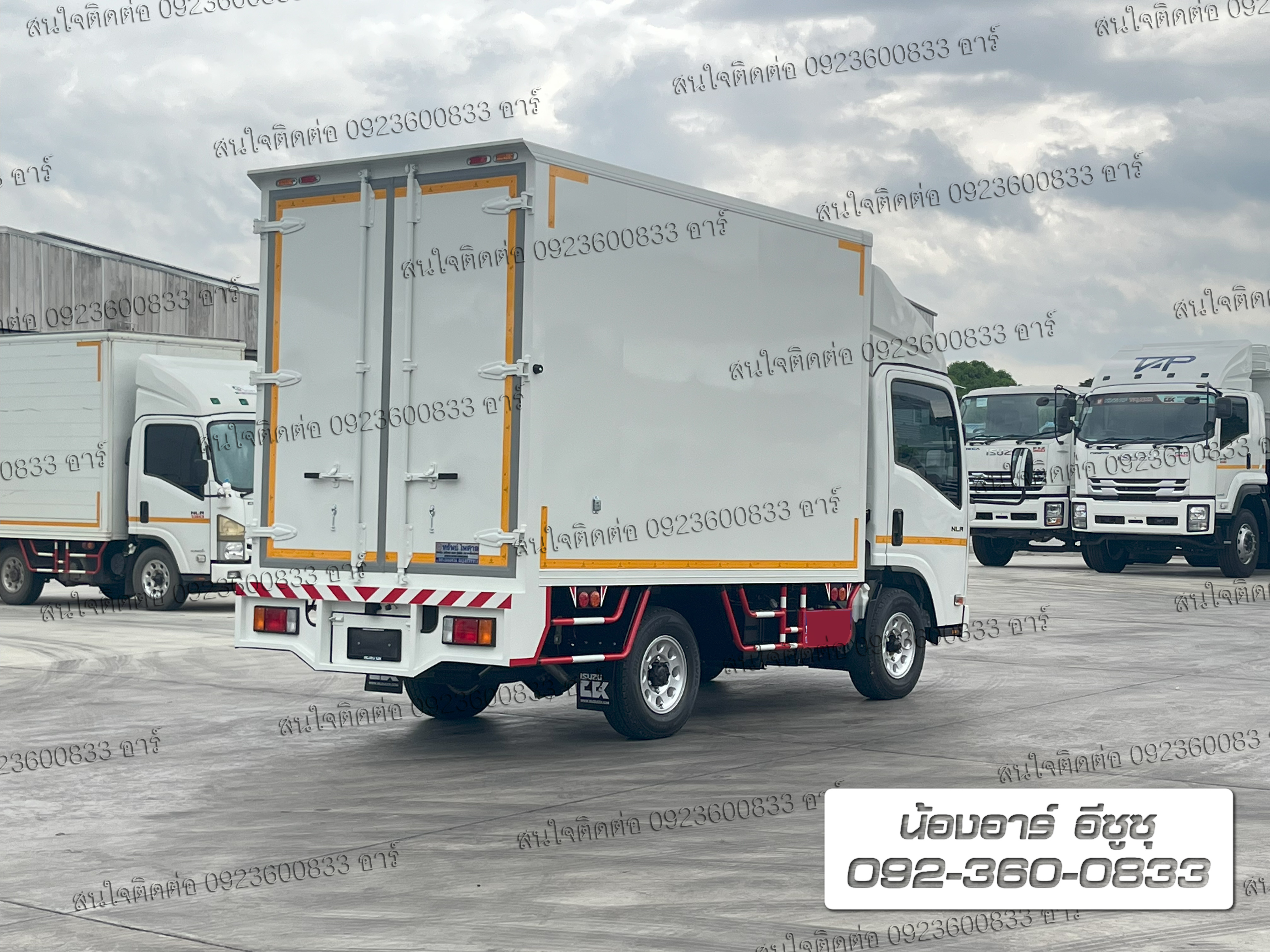 4 ล้อ ISUZU NLR Euro5 Max ตู้แห้ง