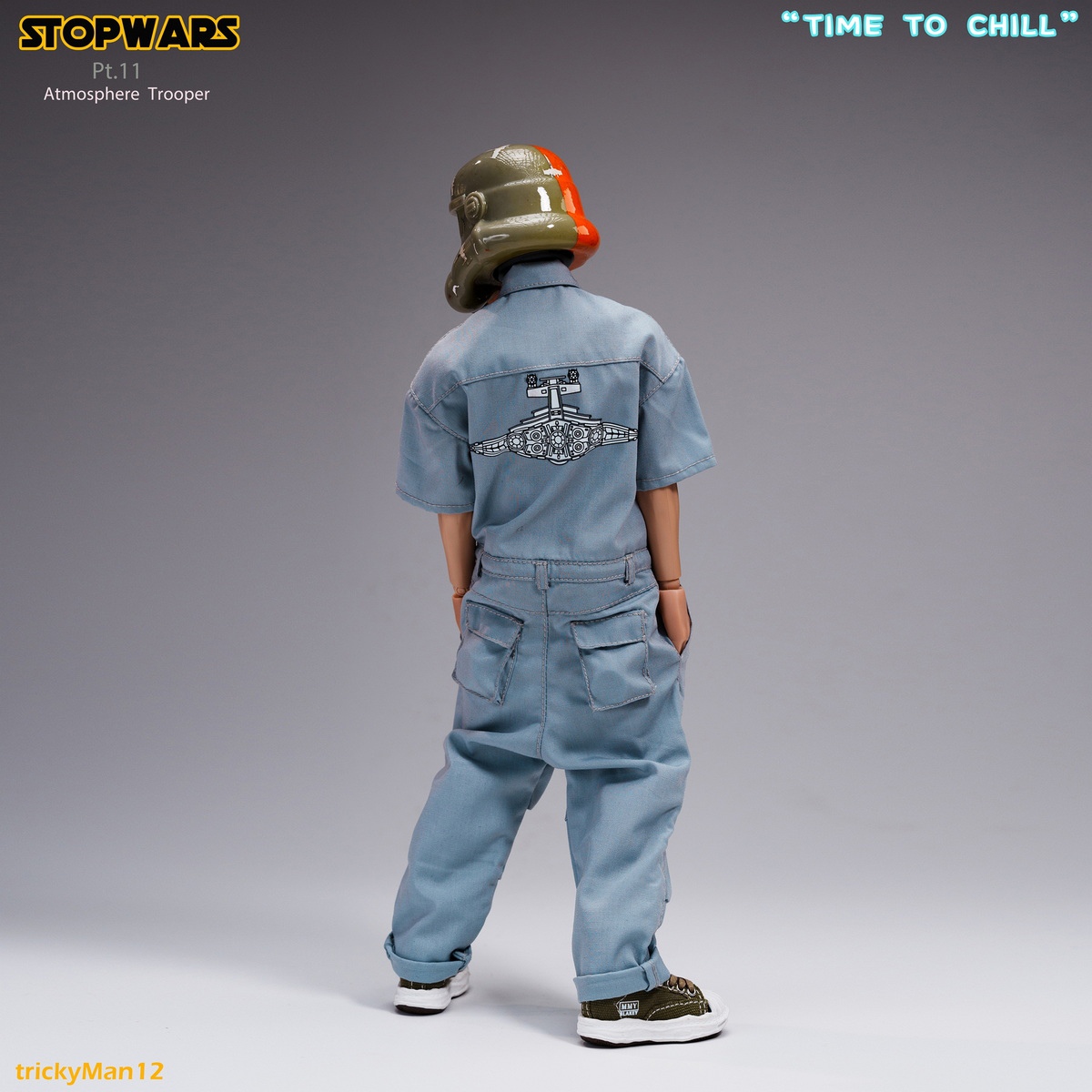 [พร้อมส่ง]trickyMan12 1/6 : STOPWARS Atmosphere Trooper Set -Pt.11