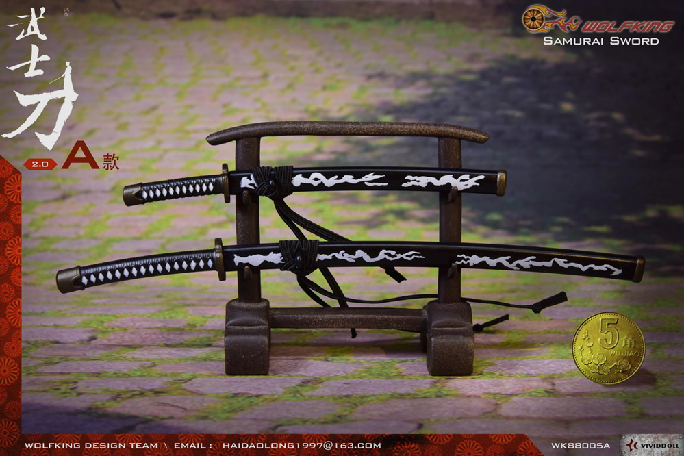 [สั่งจอง] WOLFKING：1/6 SAMURAI SWORD 2.0 WK88005A/B/C/D