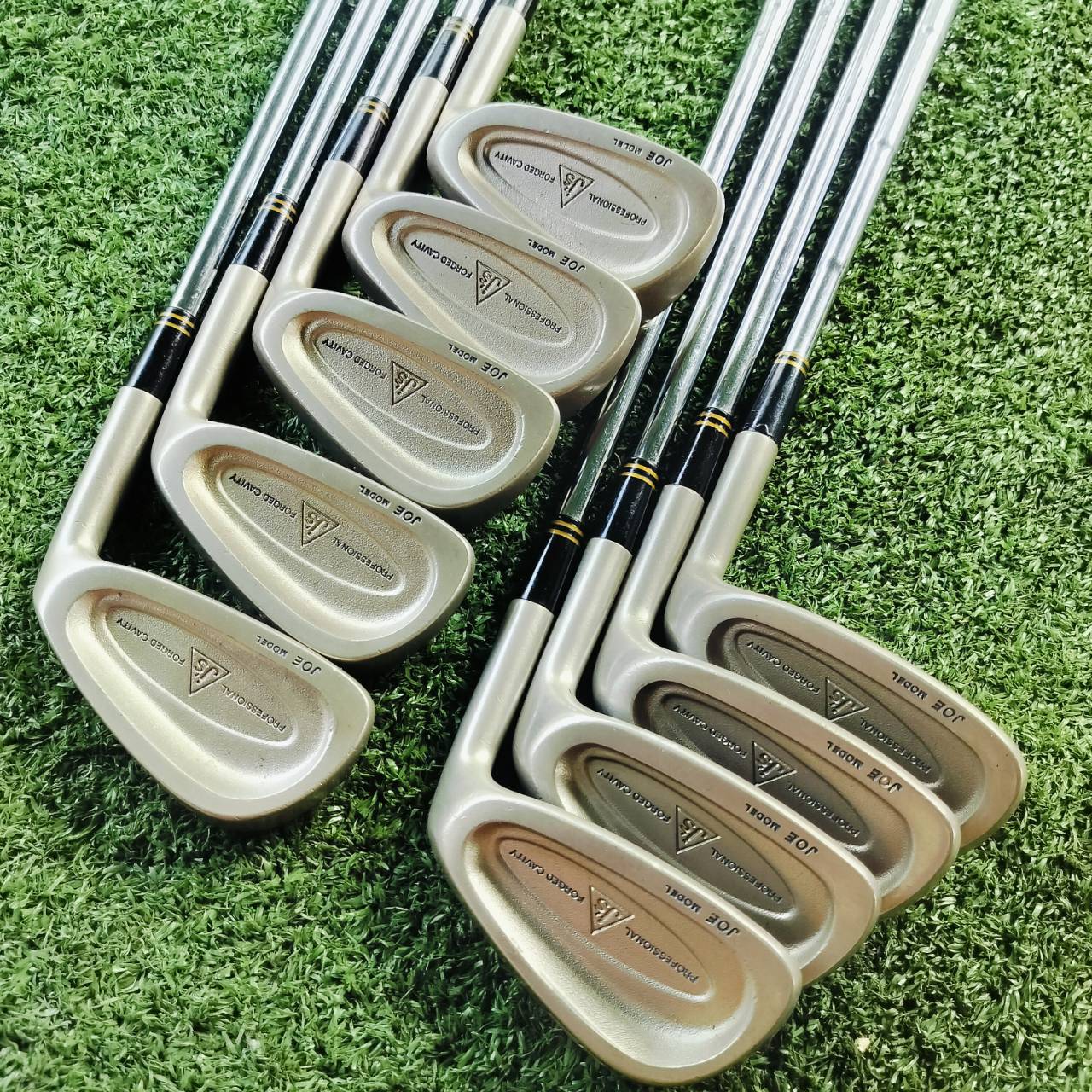 ชุดเหล็ก BRIDGESTONE JOE MODEL มีเหล็ก 4 5 6 7 8 9 PW AW SW ก้าน DYNAMIC GOLD S200 เหล็ก FORGED CAVITY พรีเมี่ยมญี่ปุ่น ไม้กอล์ฟพรีเมี่ยมมือสอง ของแท้ By NakaraLuxurious