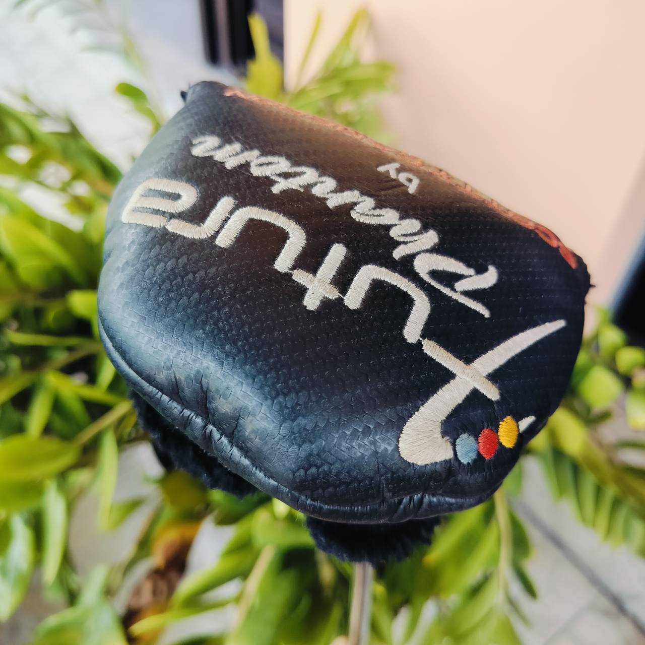 PUTTER TITLEIST SCOTTY CAMERON FUTURA PHANTOM MALLET2 ความยาว 35 นิ้ว ทรงมอลเล็ต ก้าน CENTER เล็งง่ายเข้ากับเส้นสายตา หน้า MILLED เกาะไลน์มาก COVER แท้เดิม ไม้กอล์ฟพรีเมี่ยมมือสอง ของแท้ By NakaraLuxurious