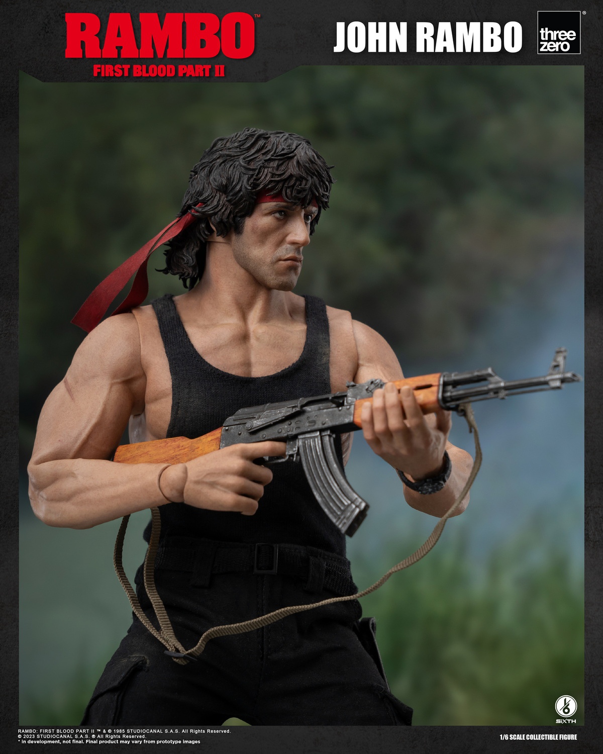 [สั่งจอง] Threezero 1/6 : Rambo First Blood Part II