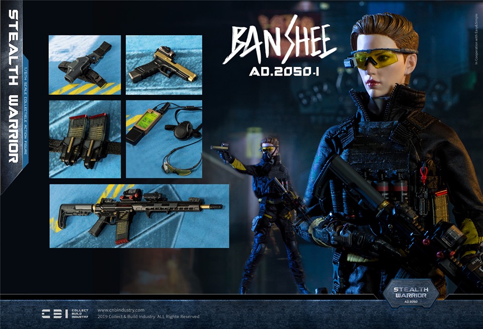 [สั่งจอง] EASY&SIMPLE Collect&Build Industry AD2050 I series First Release “Banshee” Dark/ Light Ver.