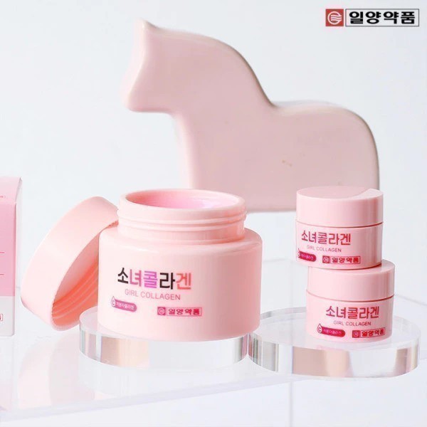ILYANG Girl Collagen Hyaluronic Acid Low Molecular Collagen Cream 90ml ครีมคอลลาเจนเพื่อผิวนุ่มเด้ง