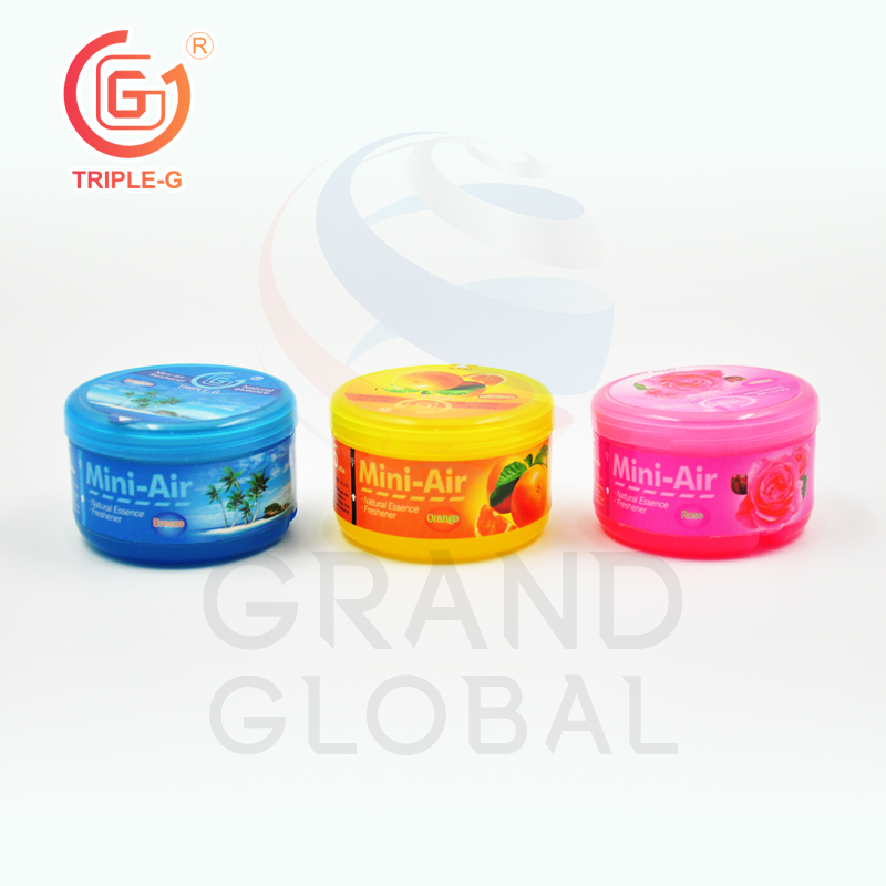 Triple-G เจลน้ำหอม 75 กรัม แพ๊ค 6 ชิ้น น้ำหอมติดรถยนต์