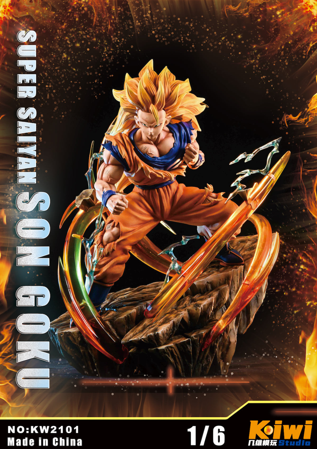 [สั่งจอง]KIWI STUDIO 1/6 : SON GOKU & VEGETA Statue
