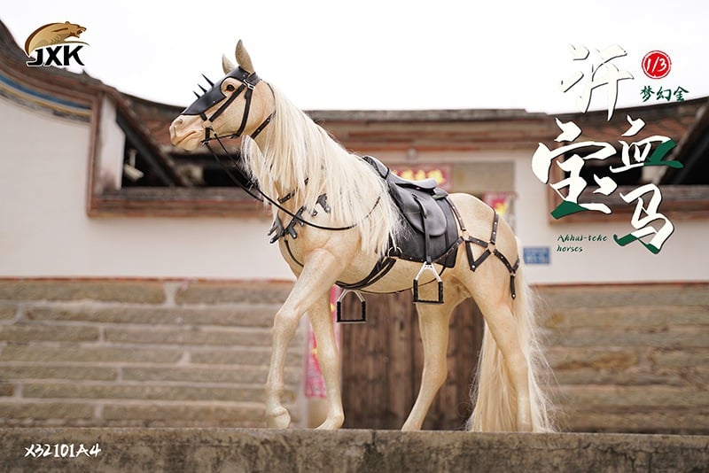 [สั่งจอง]JXK X32101A 1/3 : Akhal-teke horses
