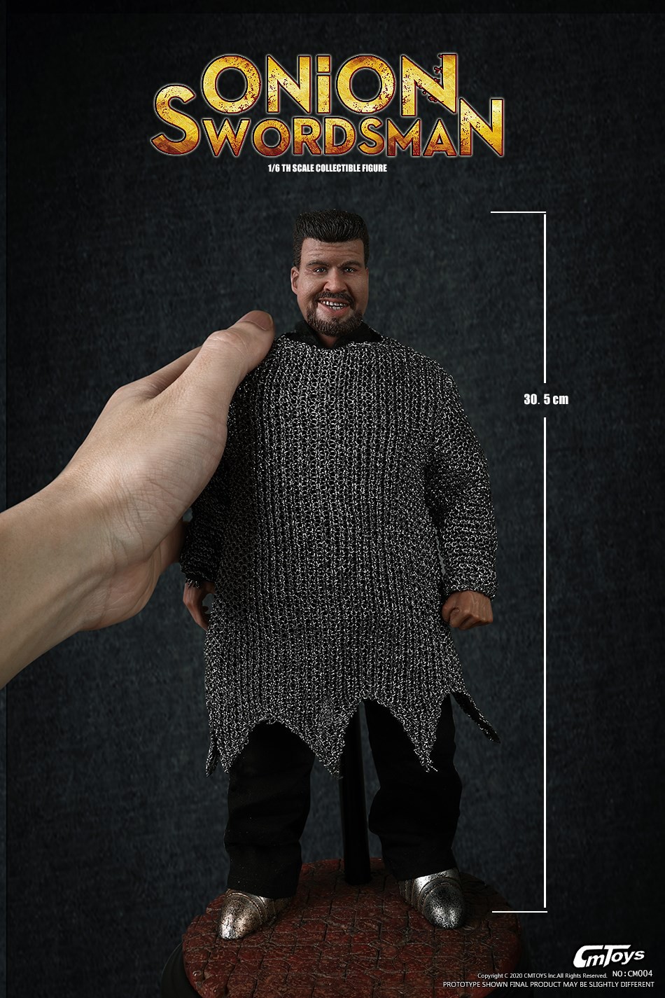 [สั่งจอง] CMTOYS CM004 1/6 DIE-CAST ALLOY - ONION SWORDSMAN