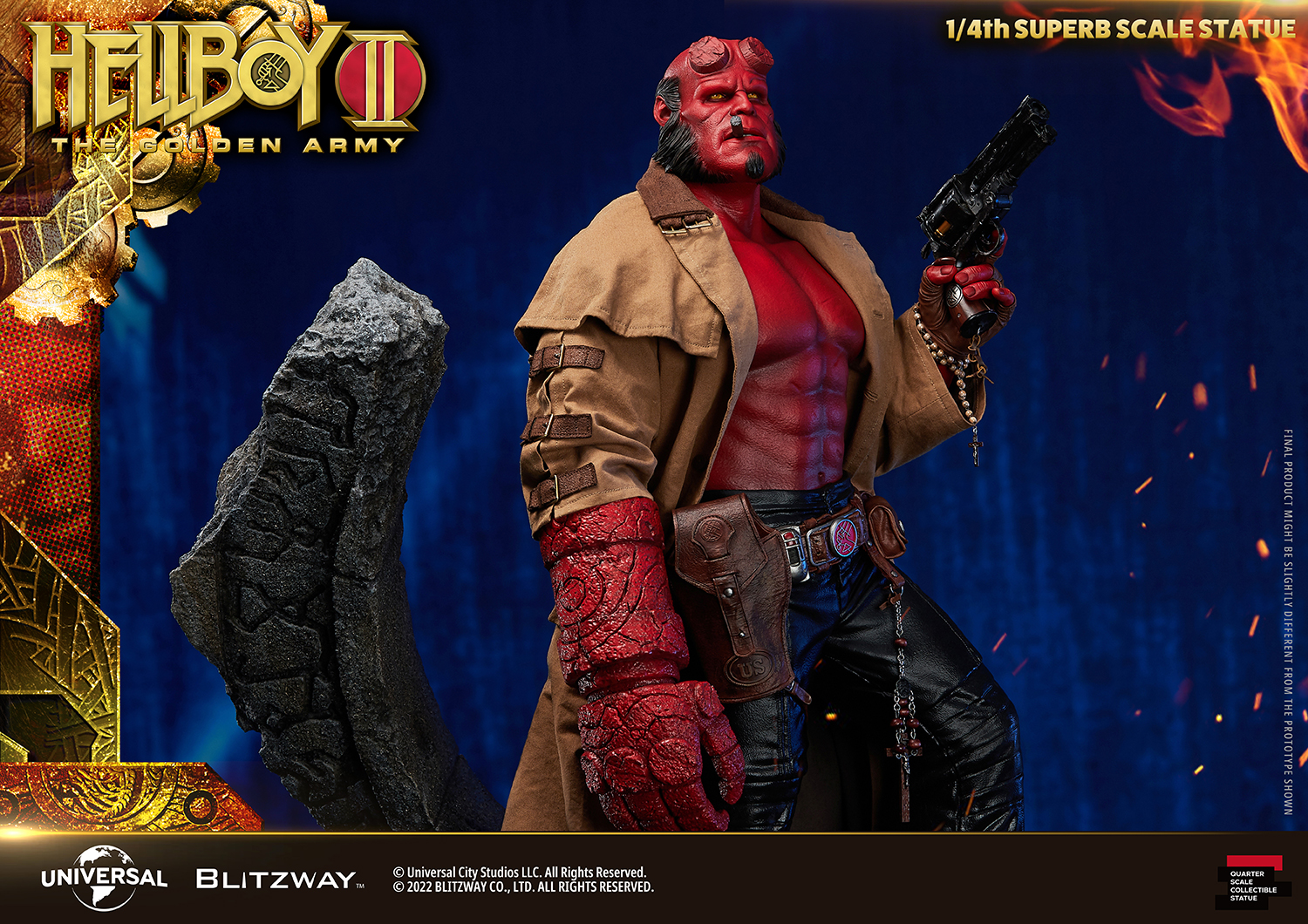 [สั่งจอง] Blitzway BW-SS-21301 1/4 : HELLBOY II - THE GOLDEN ARMY