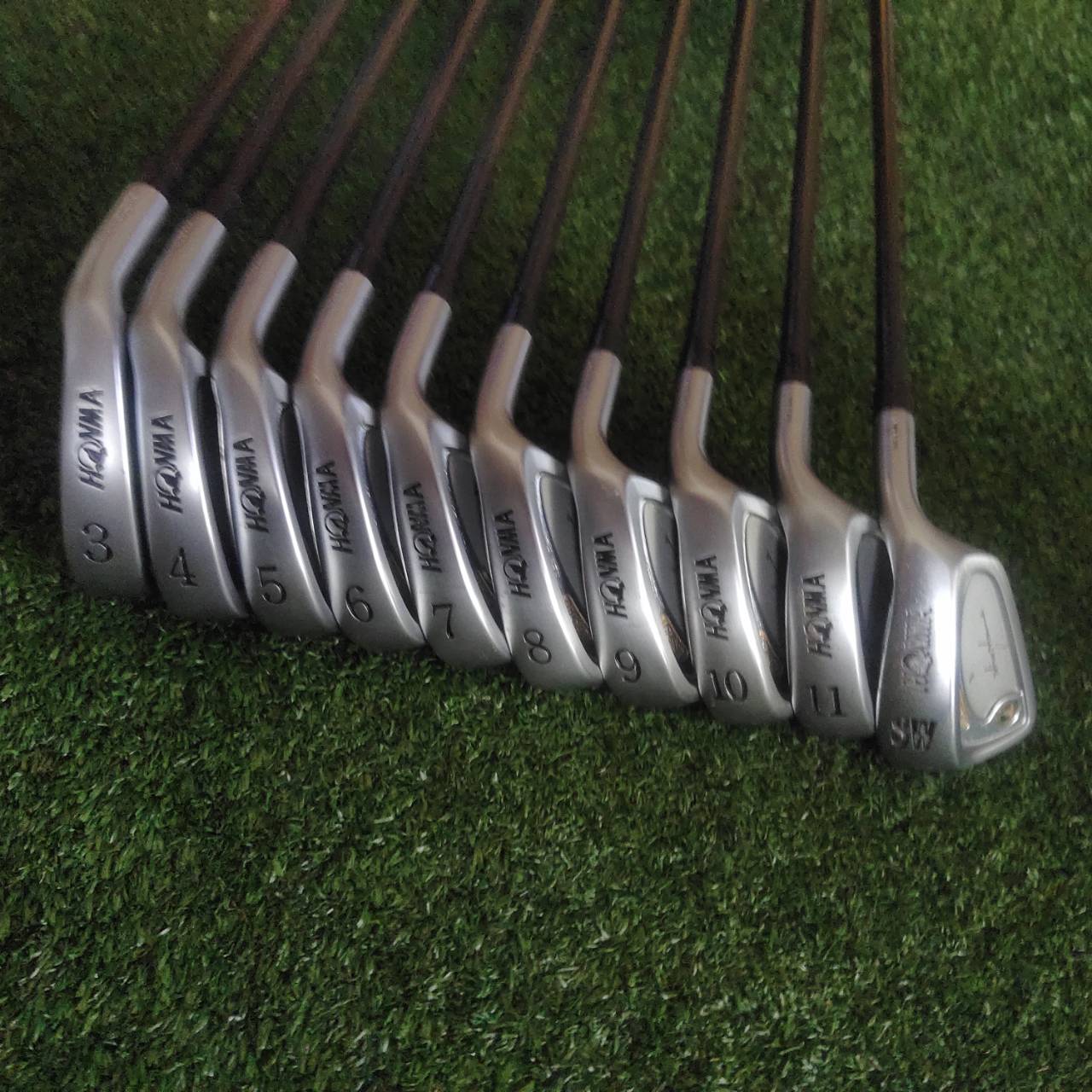 ชุดเหล็ก HONMA LB-208 NEW H&F รุ่นยอดนิยม HIRO HONMA ฟีลเด้ง เบา ตีง่าย! MADE IN JAPAN SAKATA