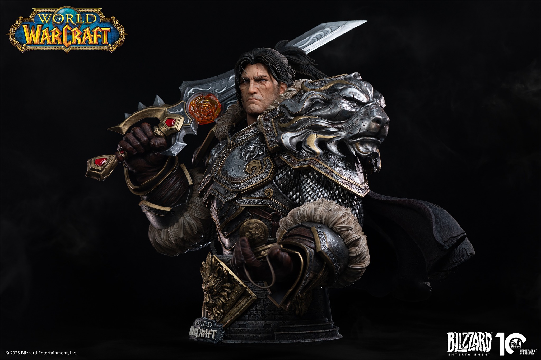 [สั่งจอง] Infinity Studio : Varian Wrynn 1/3 Bust (World of Warcraft)