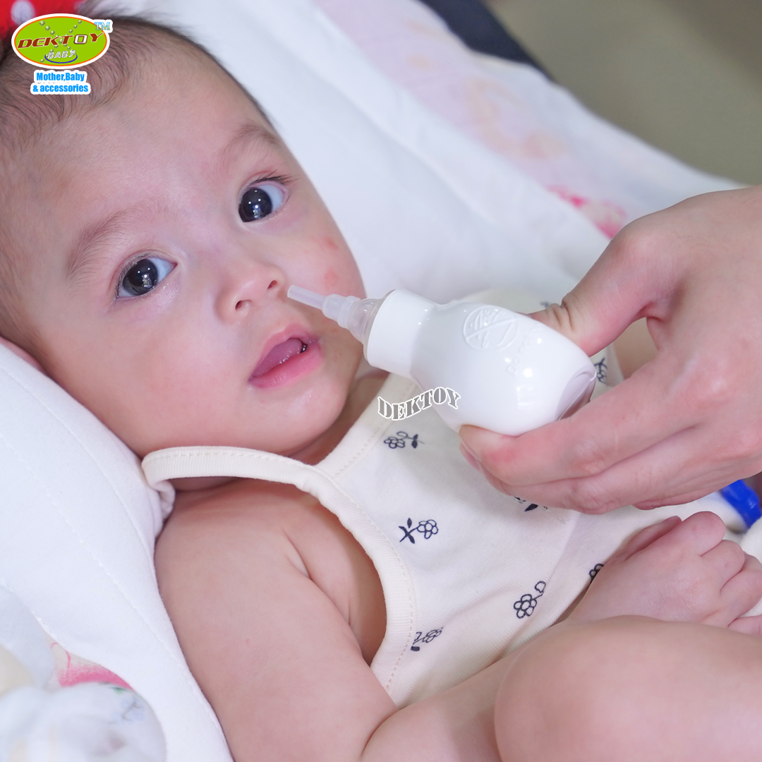 NATUR เนเจอร์ ที่ดูดน้ำมูกทารกหัวซิลิโคนหัวเรียวเล็ก