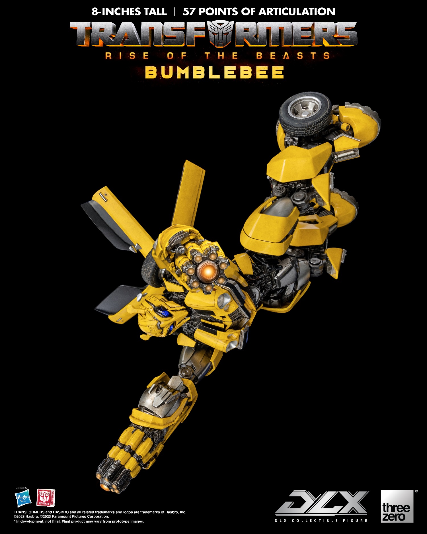 [สั่งจอง]threeZero 3Z05630W0 TRANSFORMERS : Rise of the BEAST DLX - Bumblebee