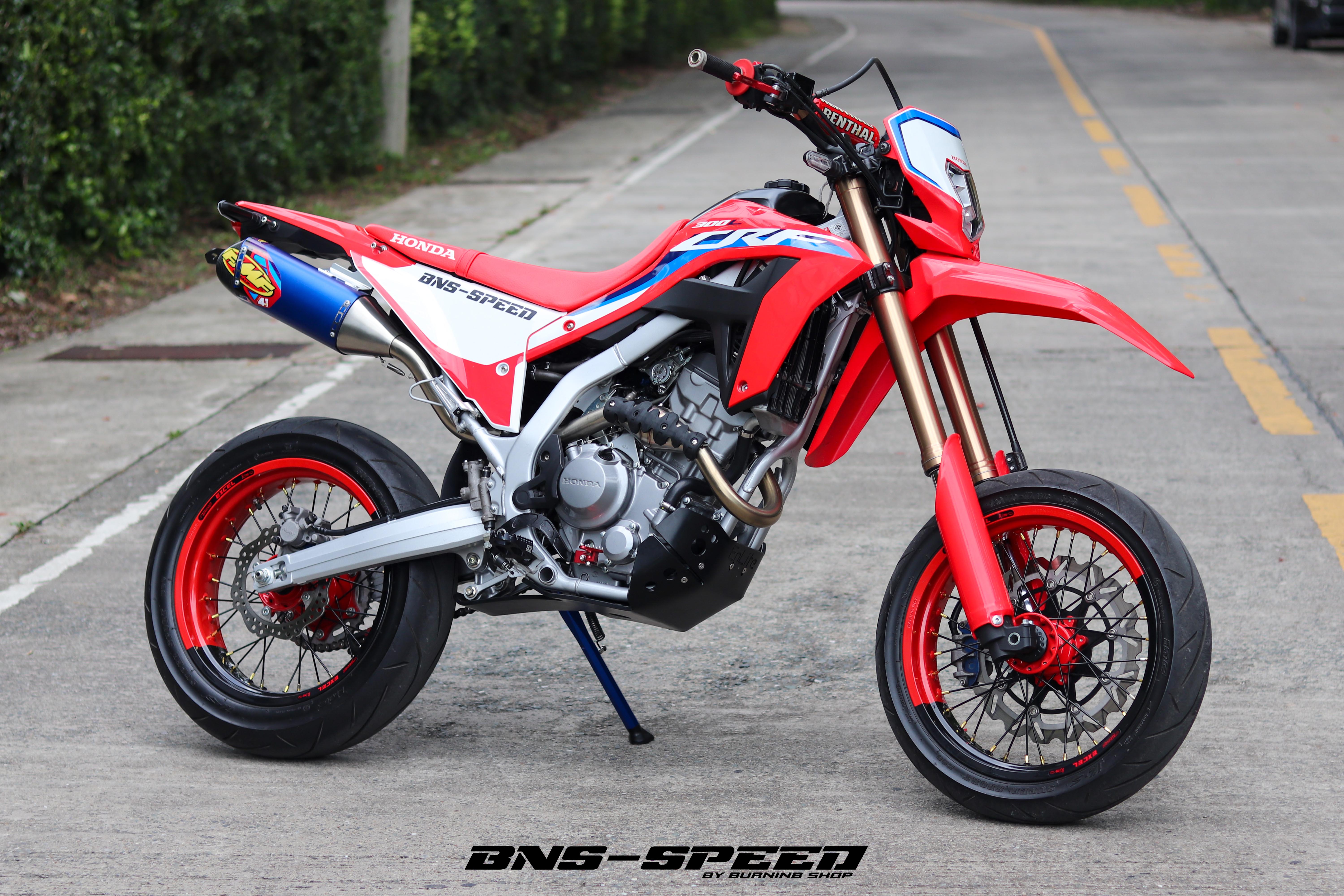 จานดิสเบรค Arashi 320mm CRF250/300L/M/Rally - สีดำ