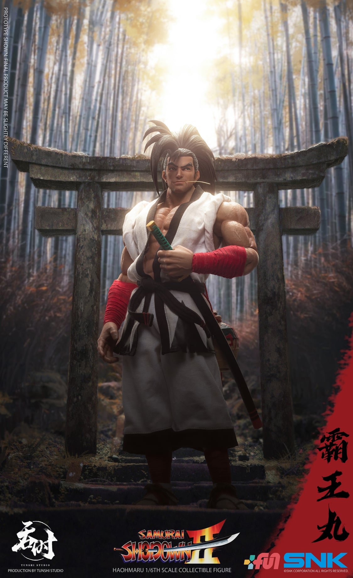 [สั่งจอง]Tunshi Studio 1/6 :SNK SAMURAI SHODOWN - Haohmaru