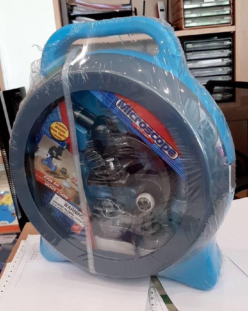 กล้องจุลทรรศน์ พร้อมกระเป๋า , ทดลองวิทยาศาสตร์, ของเล่นเสริมพัฒนาการ, ของเล่นเด็กอนุบาล, สื่อการสอนเด็กอนุบาล