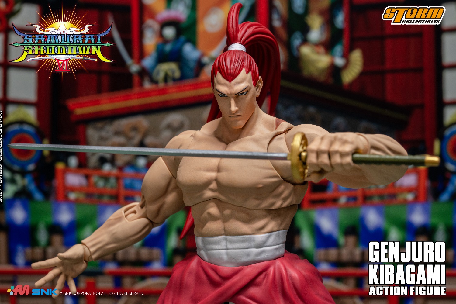 [พร้อมส่ง] Storm Toys SNSS04 1/12 : GENJURO KIBAGAMI