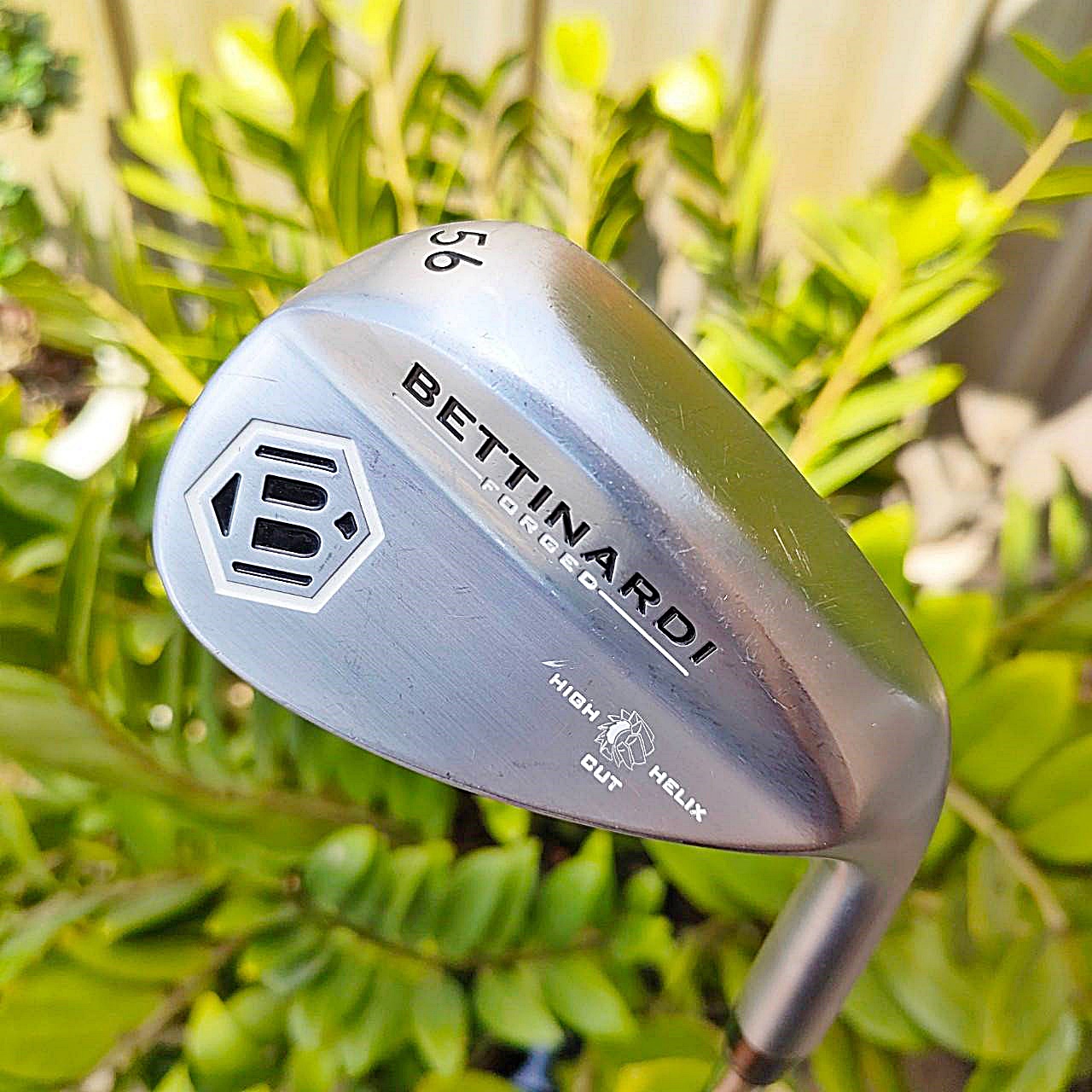WEDGE BETTINARDI H2 องศา 56 ก้าน KBS HI-REV 2.0 120 WEDGE FORGED SUPER PREMIUM แบบสับๆ แบบโหดๆ หน้าตะไบ ตกหยุดๆ ฟีลลิ่งนุ่ม ไม้กอล์ฟพรีเมี่ยมมือสอง ของแท้ By NakaraLuxurious