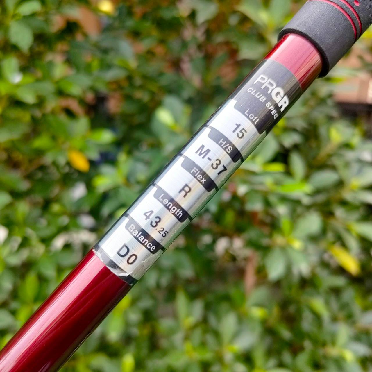 FW3 PRGR RS RED องศา 15 ก้าน FUJIKURA SPEEDER EVOLUTION FLEX R