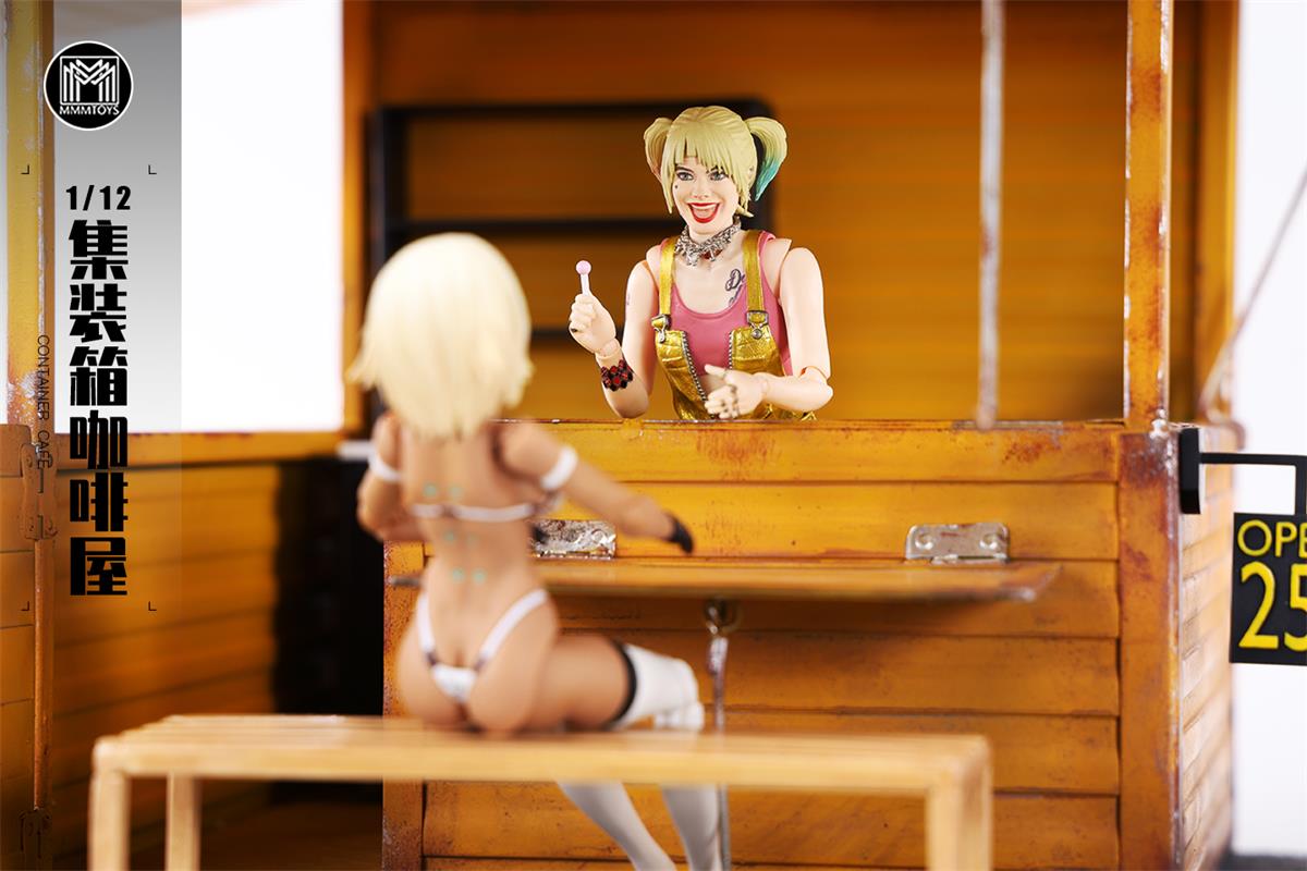 [สั่งจอง] MMMTOYS M2404 1/12 : Container Café Haven (ไม่รวมฟิกเกอร์)
