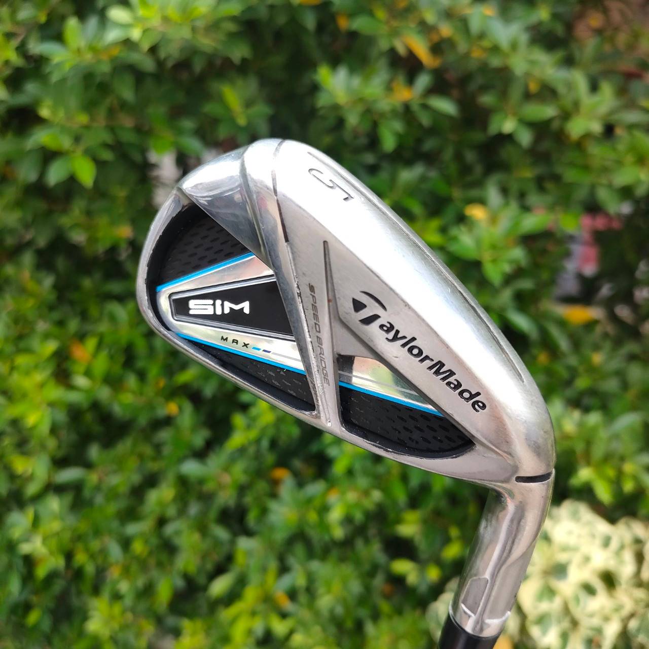 เหล็ก 5 TAYLORMADE SIM MAX ก้าน MULTI MATERIAL TENSE TM60 FLEX S ตีง่ายมากแค่ก้านก็ราคาแพงมากๆแล้ว ตีง่ายเท่า HYBRID รุ่น MAX ระยะมาเต็ม ไม้กอล์ฟมือสอง ของแท้ BY NakaraLuxurious