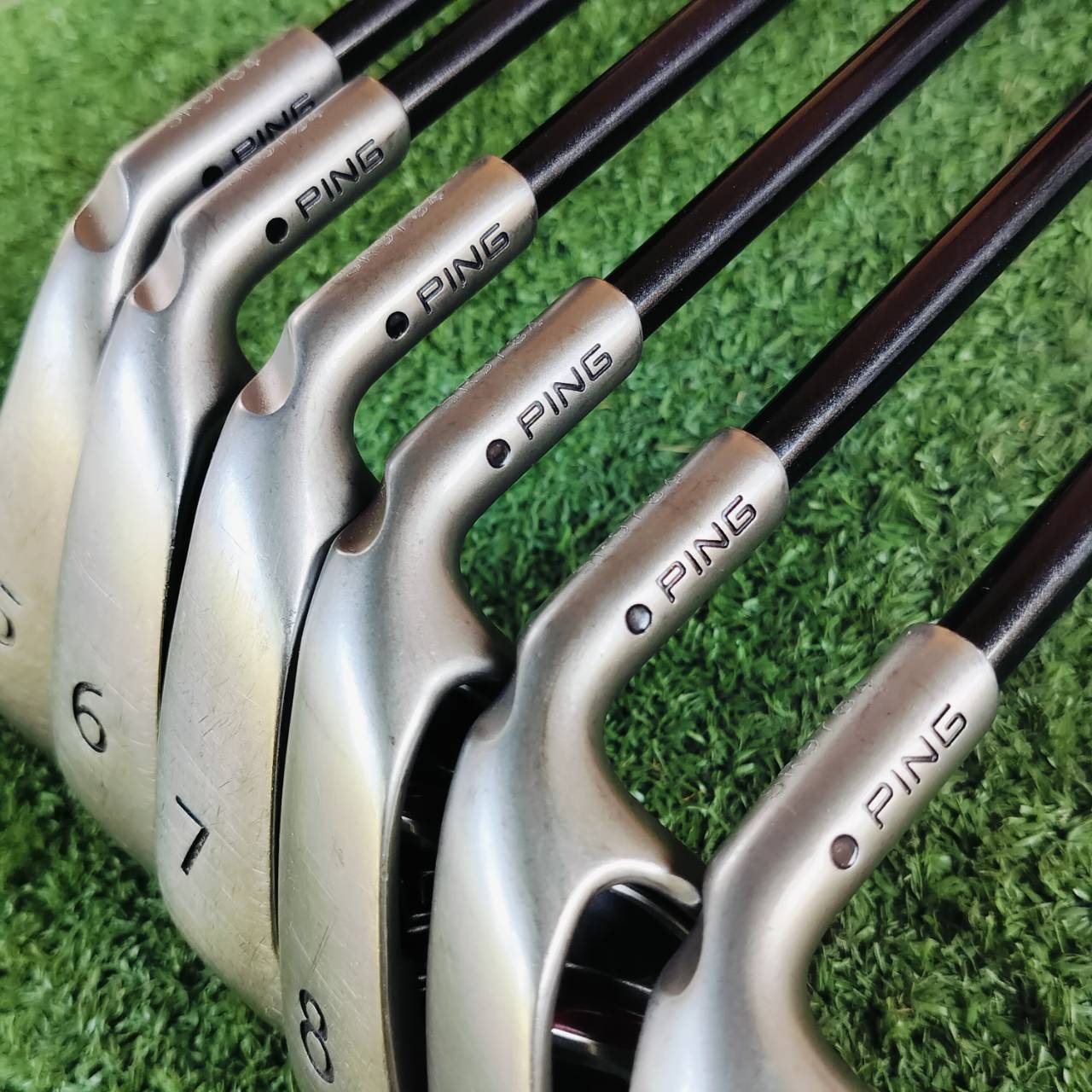 ชุดเหล็ก PING G20 ก้าน TFC 330 I FLEX R มีเหล็ก 5 6 7 8 9 PW ตระกูล G ช่วยชดเชยสูงสุด forgiven so many bad swings และเป็นรุ่นหลักของ PING ส่วนผสมของวัสดุที่แสนพิเศษ ไม้กอล์ฟพรีเมี่ยมมือสอง ของแท้ By NakaraLuxurious