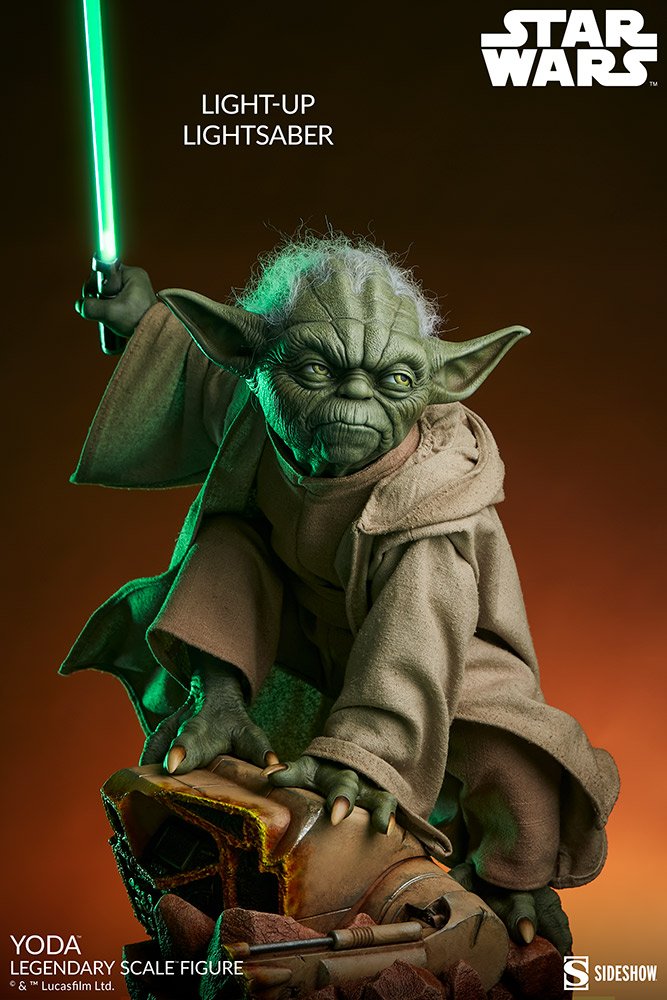 [สั่งจอง]Sideshow 200612 Tall20inch : Star Wars - Jedi Master Yoda