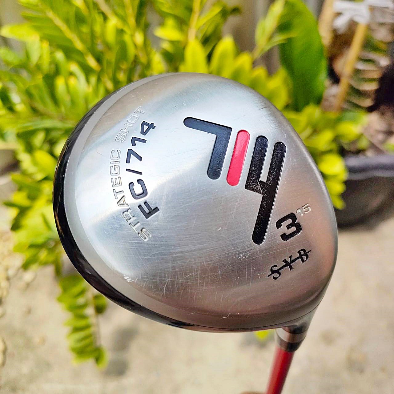 FW3 SYB Golf FC-714 STRARTEGIC SHOT องศา 15 ก้าน ABR AD TOUR VERSION RED 660 FLEX S ไม้ตีง่ายมากๆจากญี่ปุ่น เสียงเพราะมาก ไม้กอล์ฟพรีเมี่ยมมือสอง ของแท้ By NakaraLuxurious