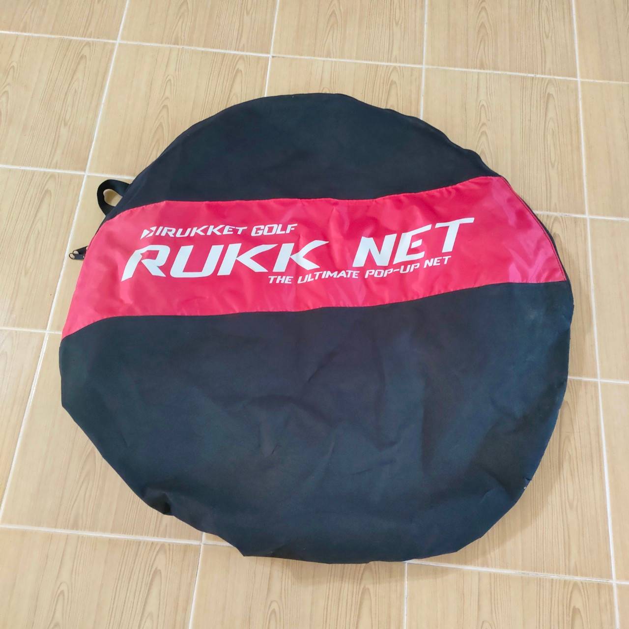 เต้นท์ซ้อมกอล์ฟ RukkNet Pop-Up มือสอง ของแท้ สภาพสวย ทนทานเเข็งเเรงมาก กันน้ำ มีกระเป๋าใส่พกพาไปได้ทุกที่ ไม้กอล์ฟพรีเมี่ยมมือสอง By NakaraLuxurious