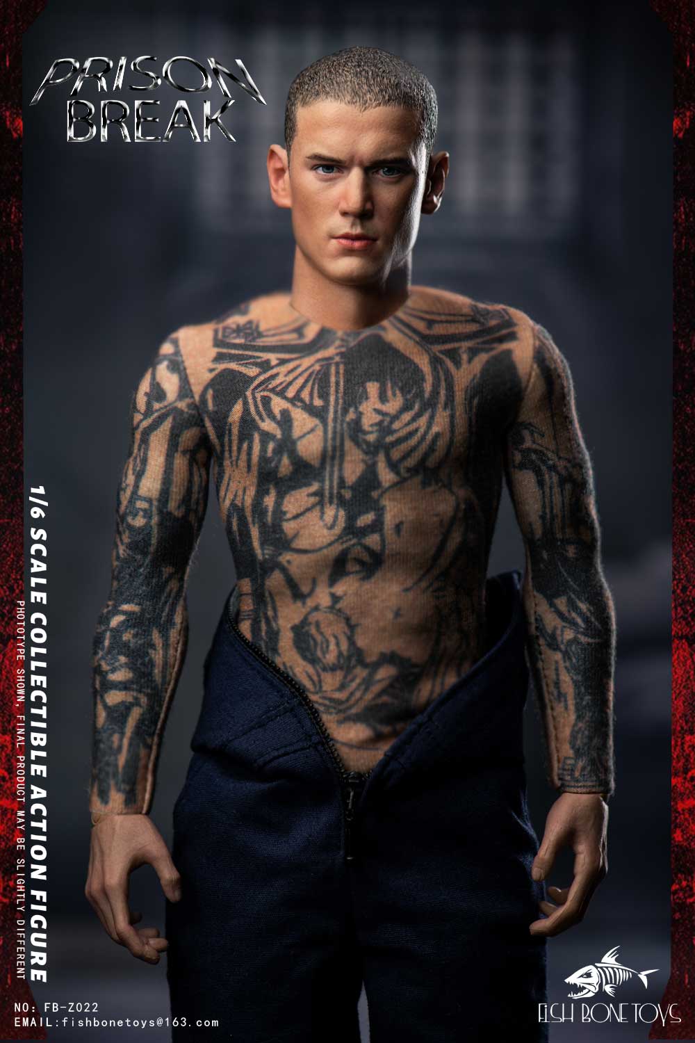 [สั่งจอง]FISH BONETOYS 1/6 : Prison Break