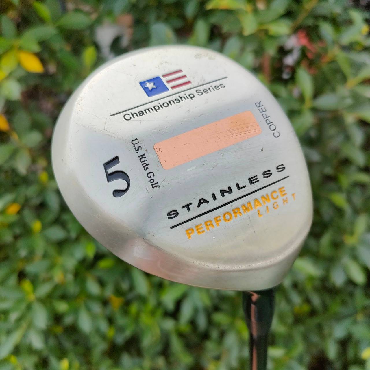 ** ไม้กอล์ฟสำหรับเด็ก ** FW5 U.S. KIDS GOLF STAINLESS PERFORMANCE LIGHT ก้าน PERFORMANCE ความยาว 39 นิ้ว