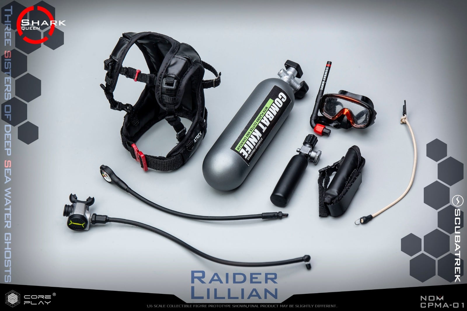 [สั่งจอง]Coreplay CPMA-01 1/6 : Three Sisters Of Deep SEA Water Ghosts RAIDER LILLIAN