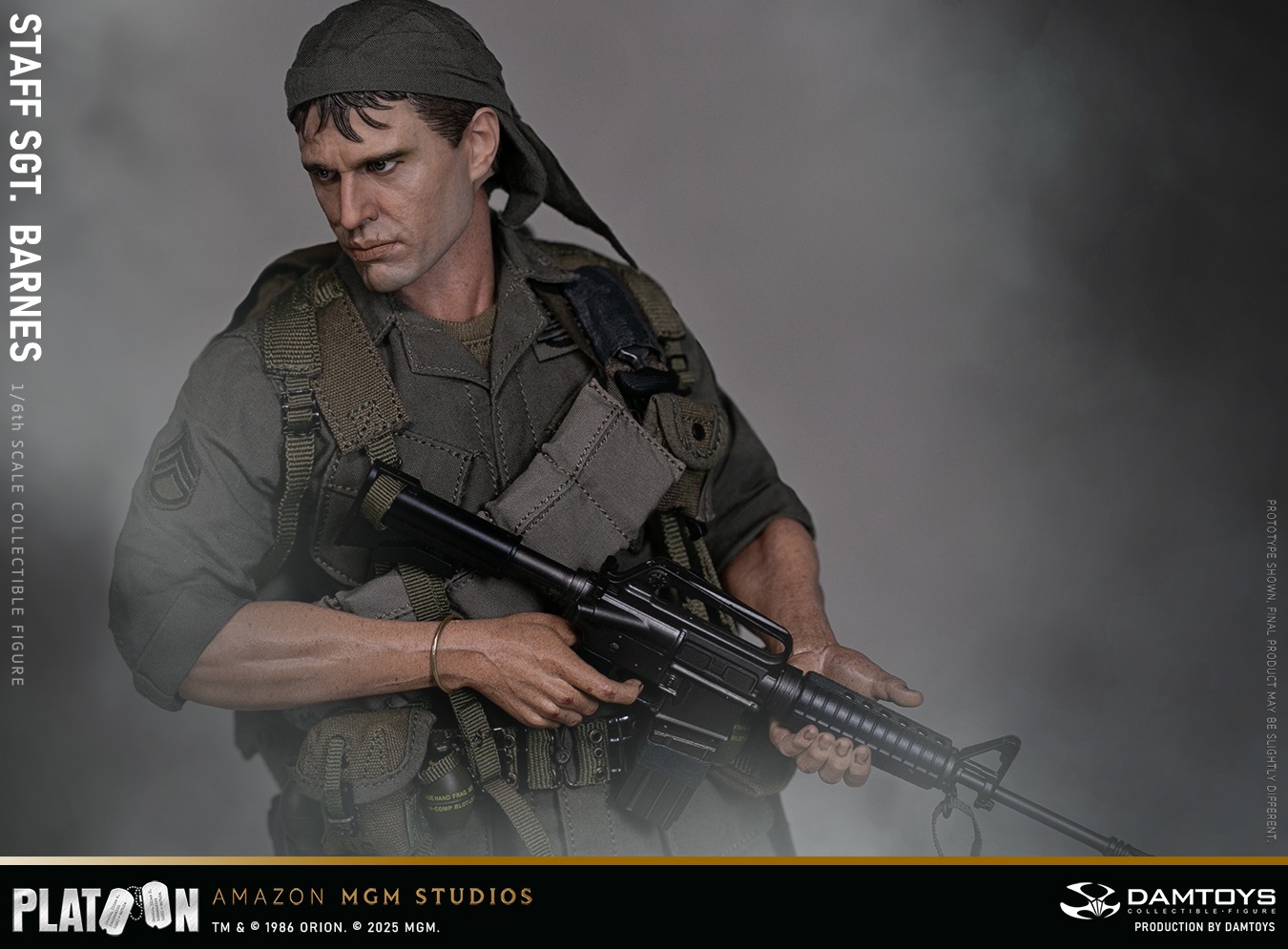 [สั่งจอง]DAMTOYS DMS045 1/6 : Platoon - Staff Sergeant Barnes