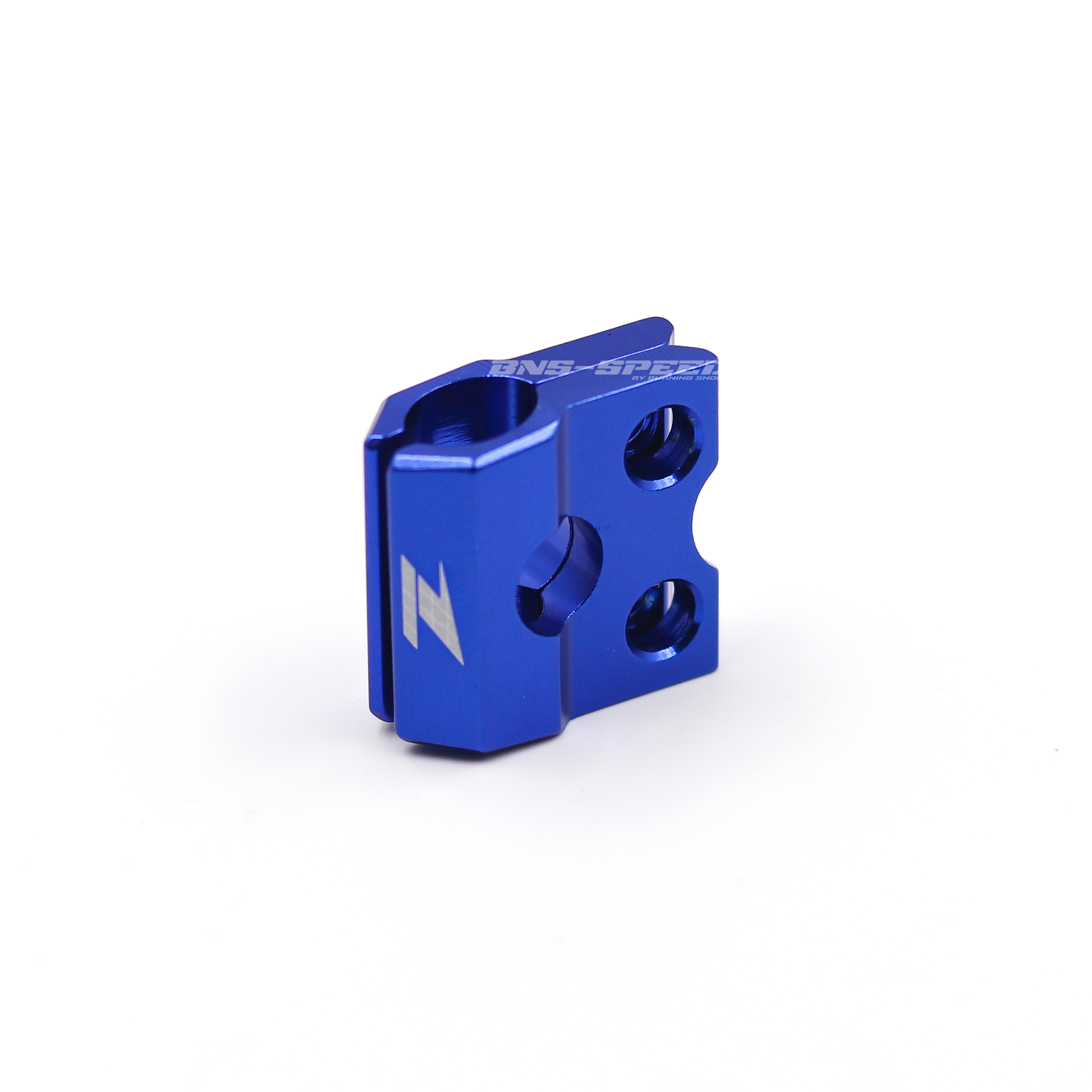 Zeta Brake Line Clamp CRF250/300, YZ125/250 05-08, YZ250F/450F 05-08, WR250F/450F 05- Blue