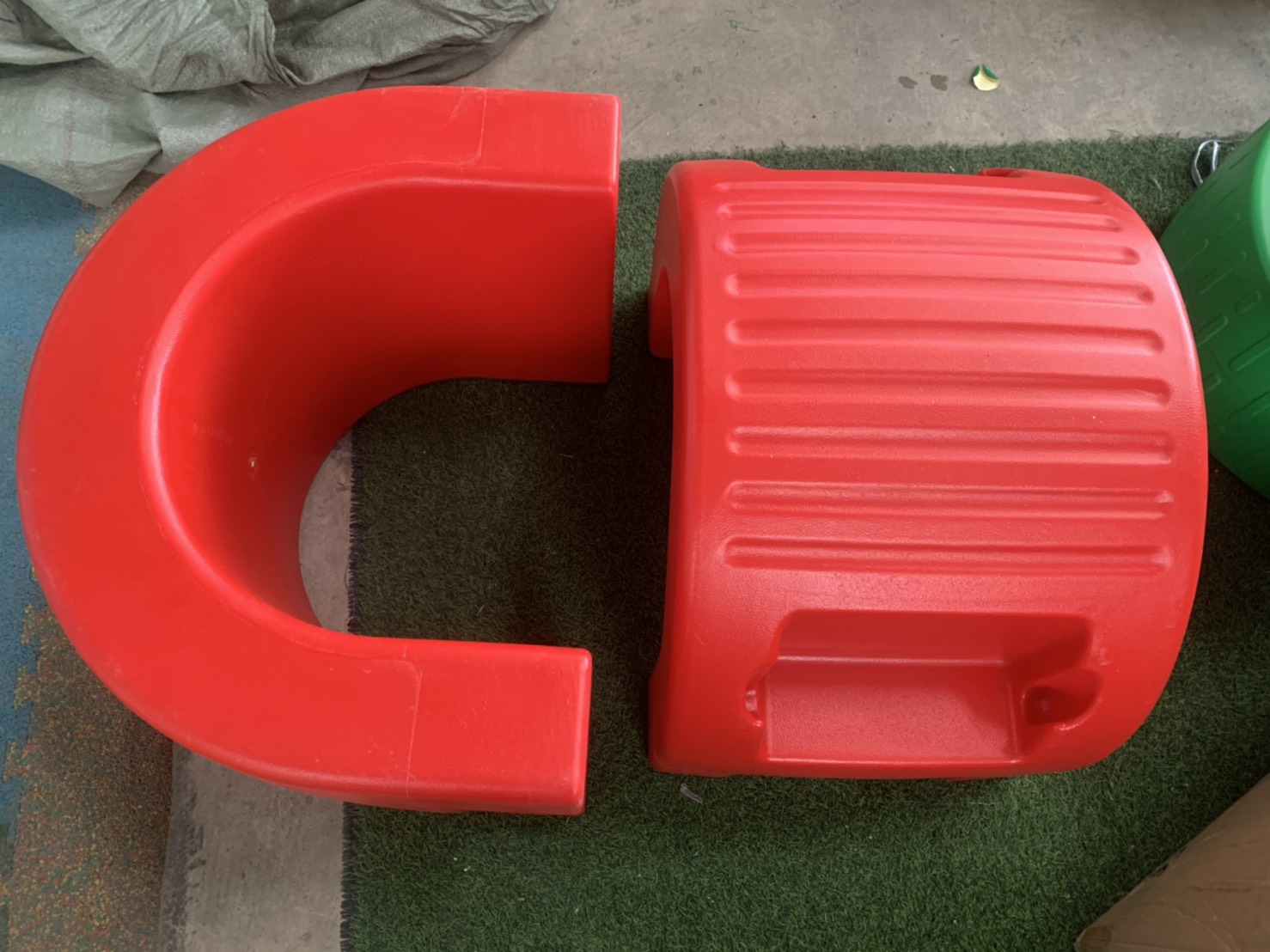 ตัวต่อพลาสติก ,สะพานทรงตัว มี 17 ชิ้นใน 1 ชุด ของเล่นสนาม ,เคลื่อนไหว, ของเล่นเสริมพัฒนาการ ของเล่นสนาม คิดค่าส่งตามจริง