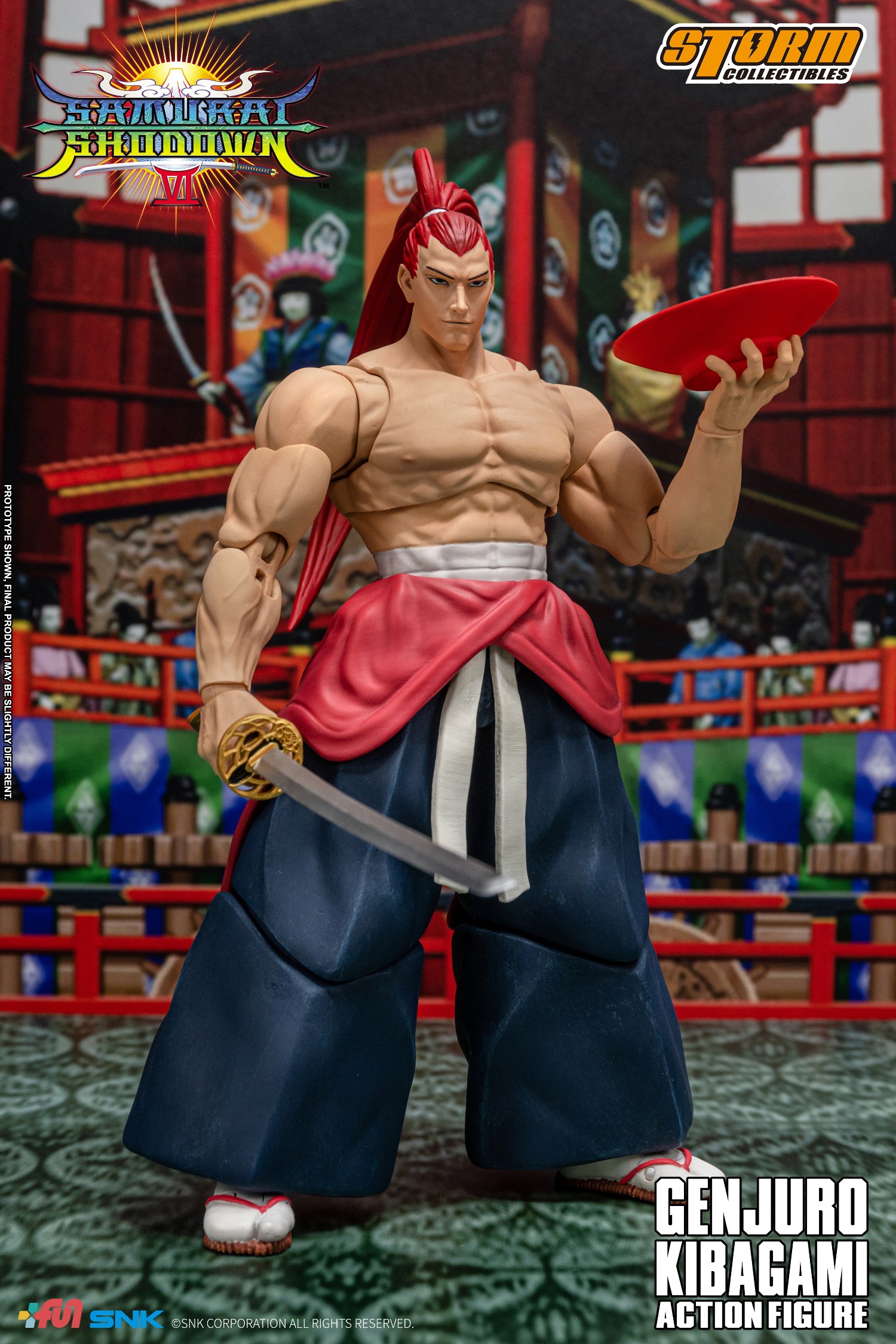 [พร้อมส่ง] Storm Toys SNSS04 1/12 : GENJURO KIBAGAMI