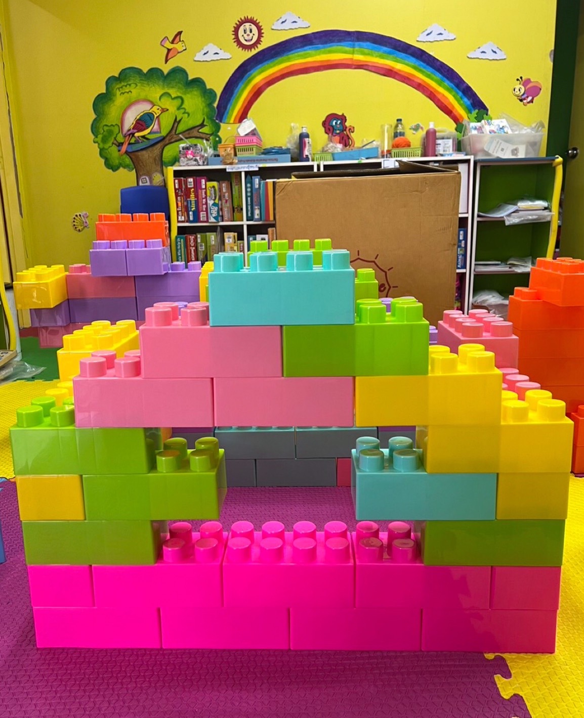 ตัวต่อใหญ่ เลโก้ยักษ์ บล็อกขนาดใหญ่ 118ชิ้น , บล็อคสำหรับเด็ก พลาสติกหนาปานกลาง พร้อมส่ง มีจำกัด ราคาโรงงาน