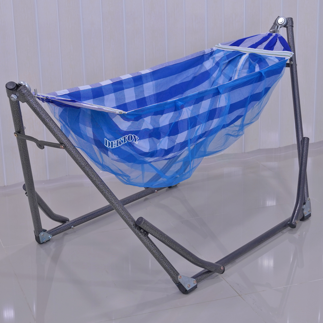 เปลญวนเด็กรุ่นใหม่พร้อมมุ้งเหมาะกับเด็กแรกเกิด ถึง3ขวบ คละสี