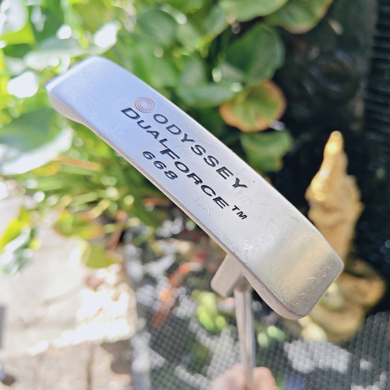 PUTTER ODYSSEY DUALFORCE 668 ความยาว 35 นิ้ว รุ่นหน้าดำทั้งนุ่มและช่วยในการเหาะไลน์อย่างมาก!