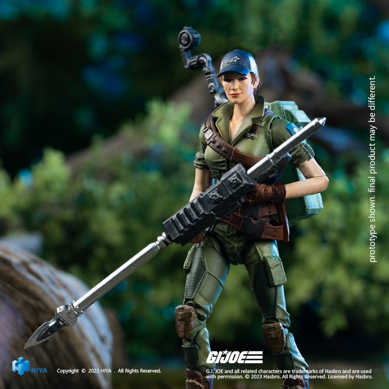 [สั่งจอง] HIYA Exquisite Mini Series 1/18 4" : G.I.Joe - Lady Jaye