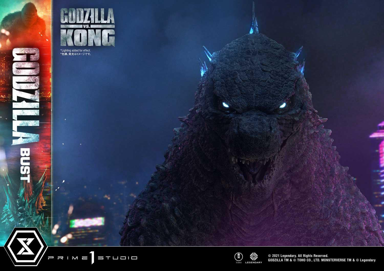 [สั่งจอง]Prime 1 Studio LSGVK-01 : Godzilla vs Kong Godzilla Bust