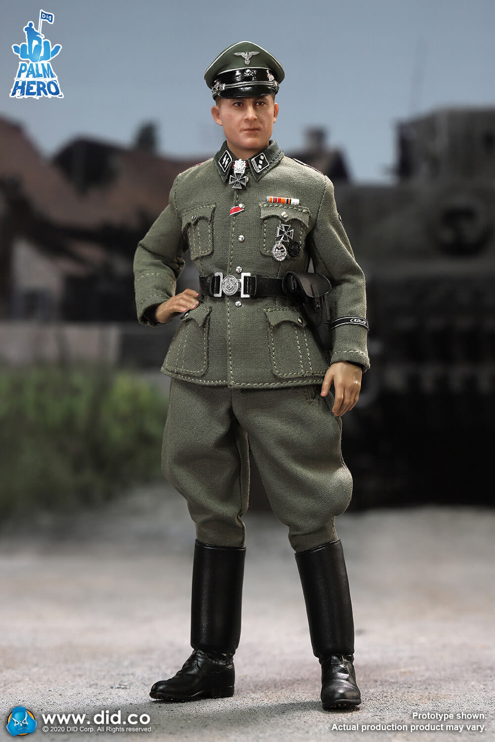 [สั่งจอง] DID XD80004 1/12 : WWII German SS-Hauptsturmführer - Michael Wittmann