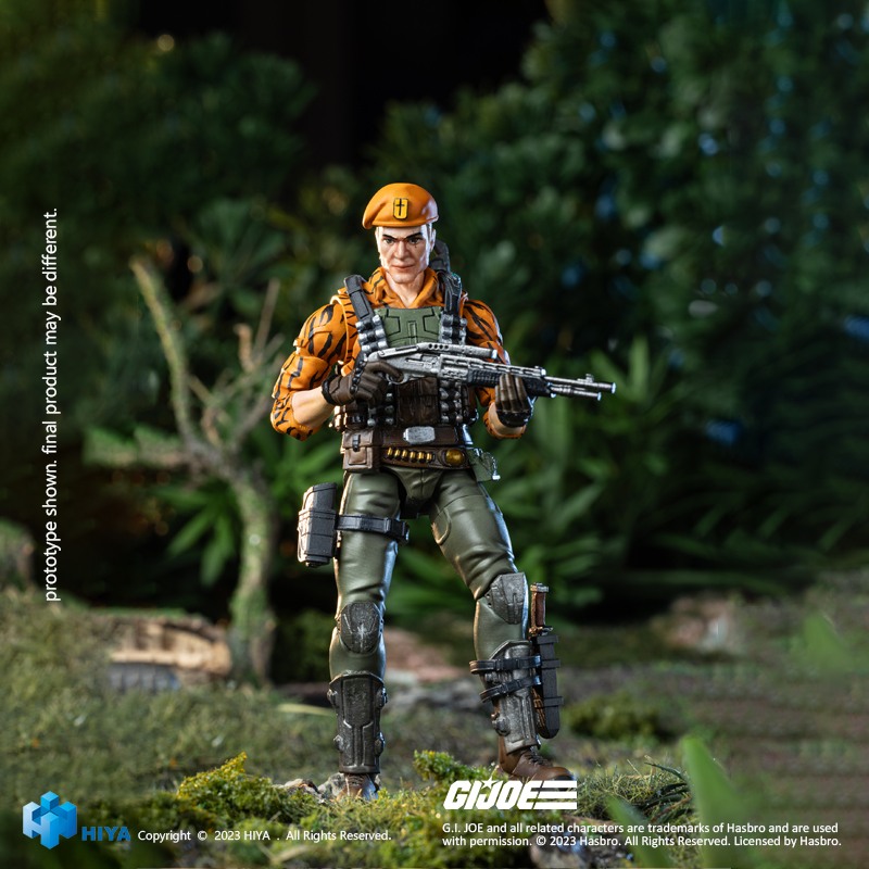 [สั่งจอง] Hiya Toys EMG0296 1/18 EXQUISITE MINI Series : G.I. Joe - Flint Tiger Force
