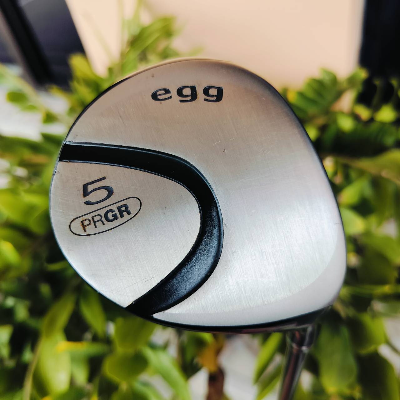 FW5 PRGR EGG พรีเมี่ยมญี่ปุ่น กระดองดีไซน์แบบพิเศษ ทำให้ ตีลูกลอยง่ายๆ ก้าน M-40 ไม้กอล์ฟพรีเมี่ยมมือสอง ของแท้ By NakaraLuxurious