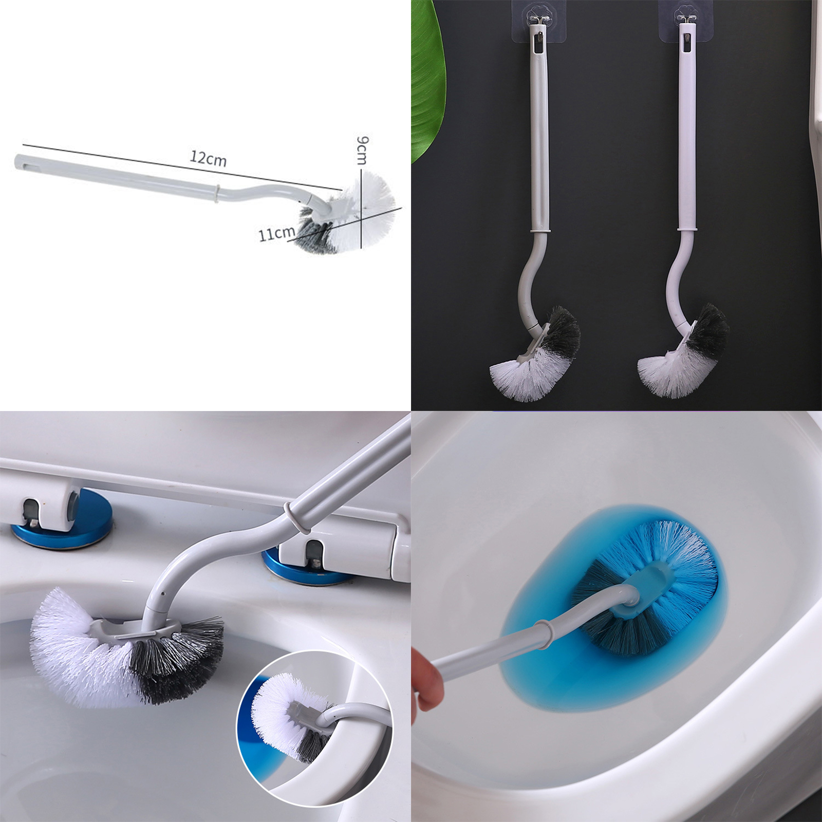 🔥Sale ลดราคา🔥 แปรงขัดชักโครก มี2รุ่น รุ่น2หัว/หัววงรี แปรงทำความสะอาดห้องน้ำ มีฐานตั้ง มีให้เลือกหลายสี หลายแบบ