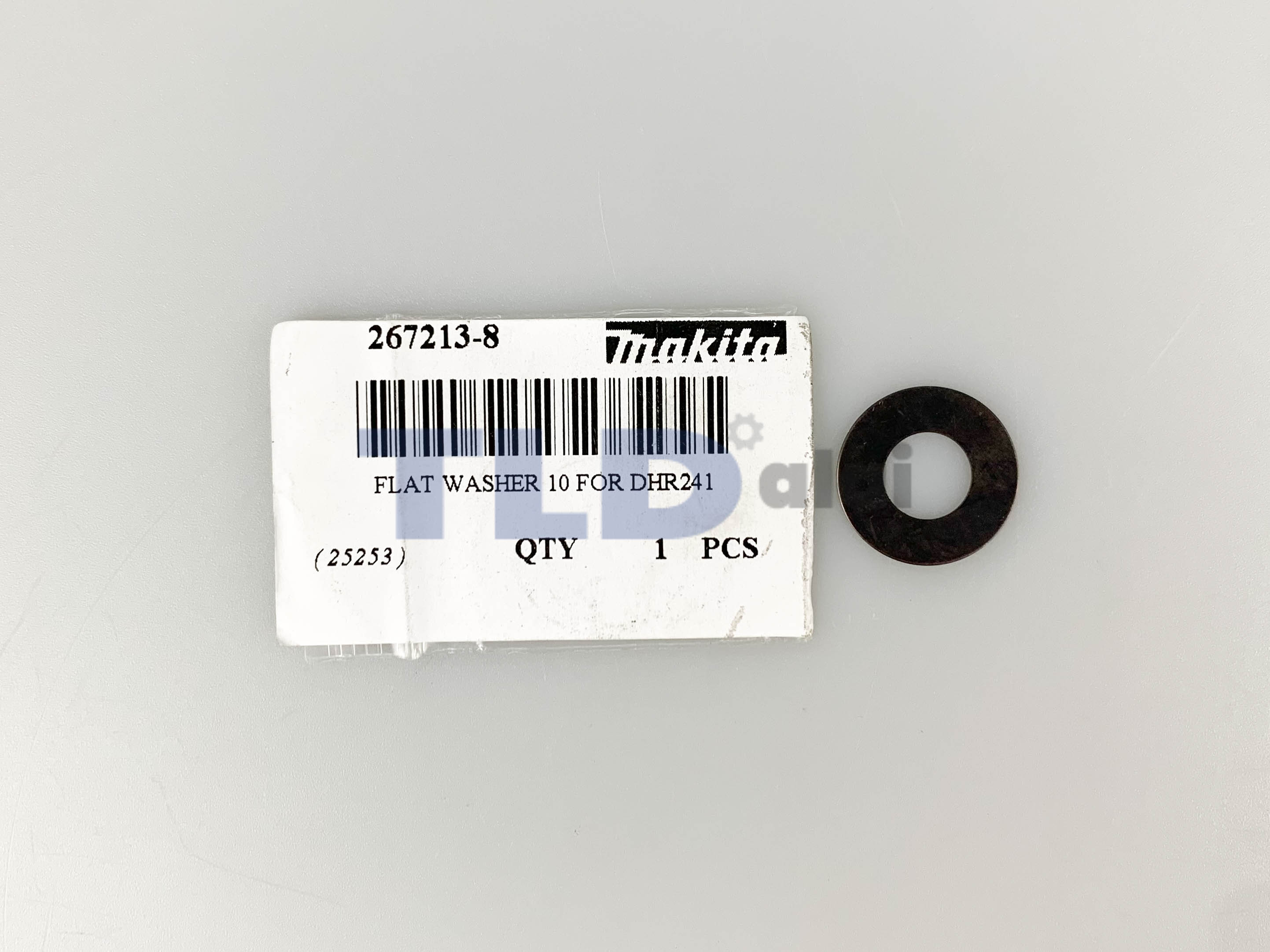 แหวนรองลูกปืนใบพัดทุ่น (แท้) (267213-8) Makita มากีต้า รุ่น HR2230, HR2430, HR2460, HR2470 T, BHR202, BHR241, DHR202, M8701 B - Maktec มาคเทค รุ่น MT870, MT871 (267213-8) (อะไหล่แท้100%) Flat Washer 10