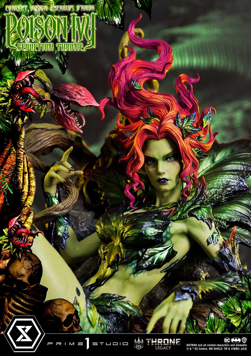 [สั่งจอง]Prime 1 Studio : Poison Ivy Seduction Throne (Concept design by Carlos D'Anda)
