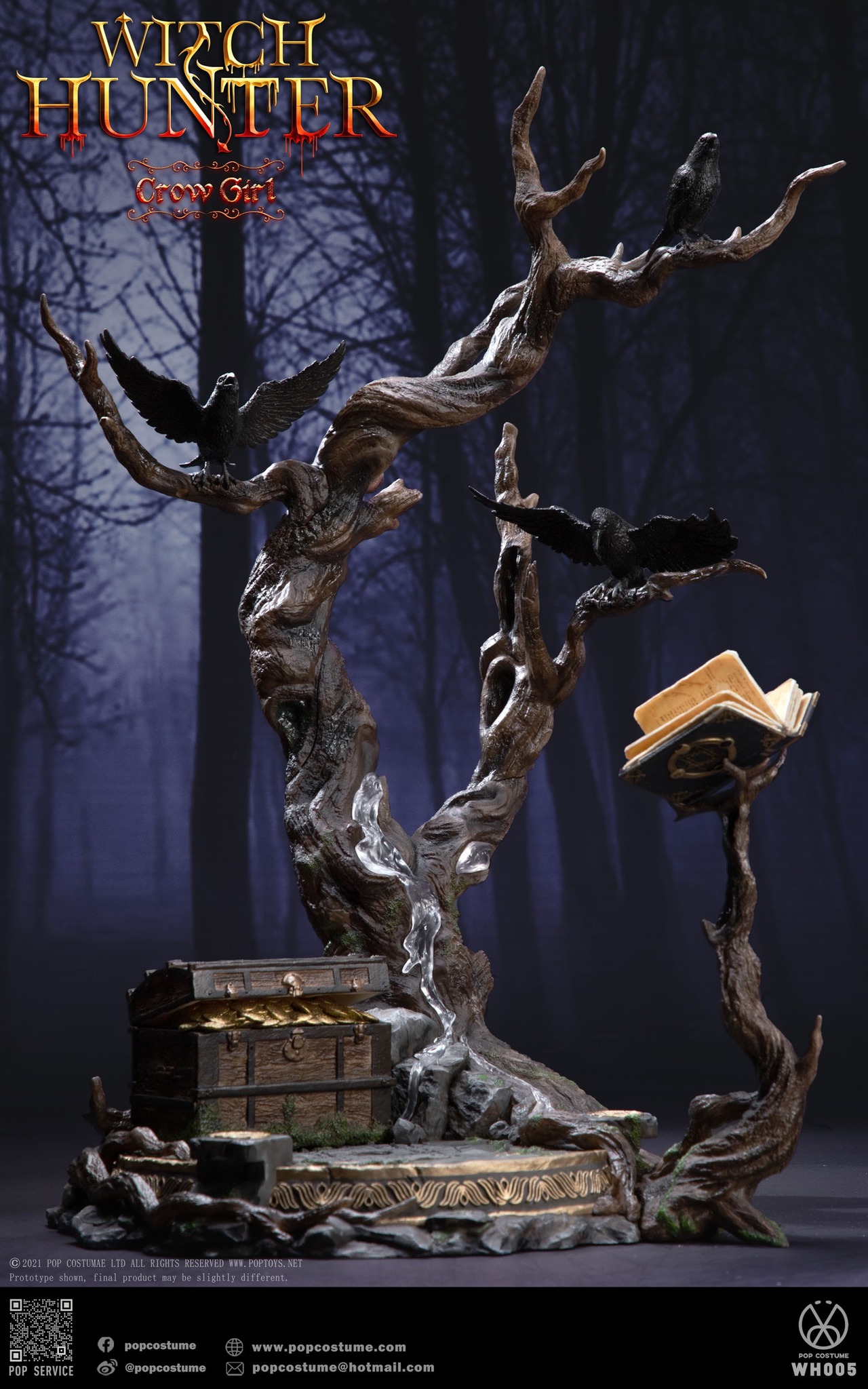 [สั่งจอง]POP COSTUME 1/6 : Witch Hunter Series-The Crow Girl