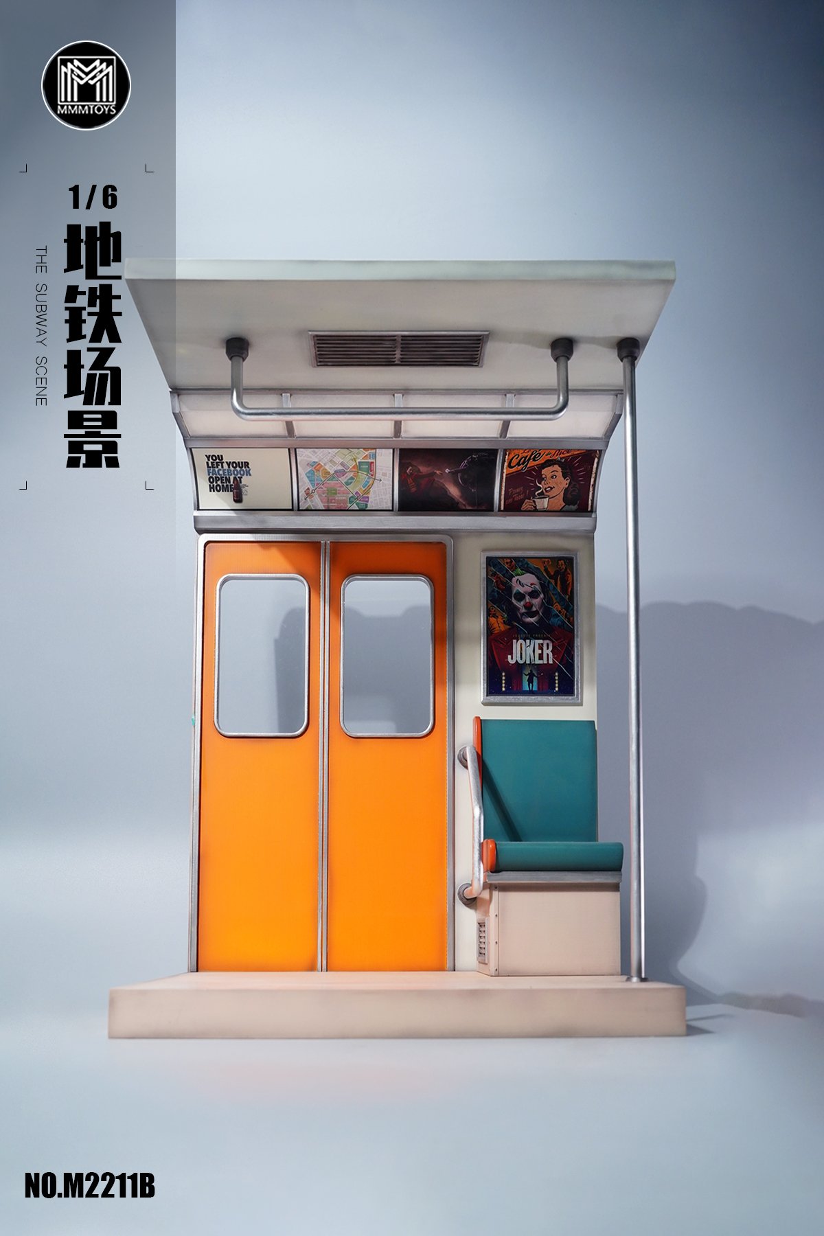 [สั่งจอง]mmmtoys M2211 1/6 : The Subway Scene